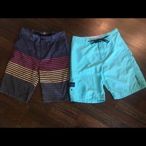 2 Men’s Board Shorts/Swim Size 28 Billabong Valor